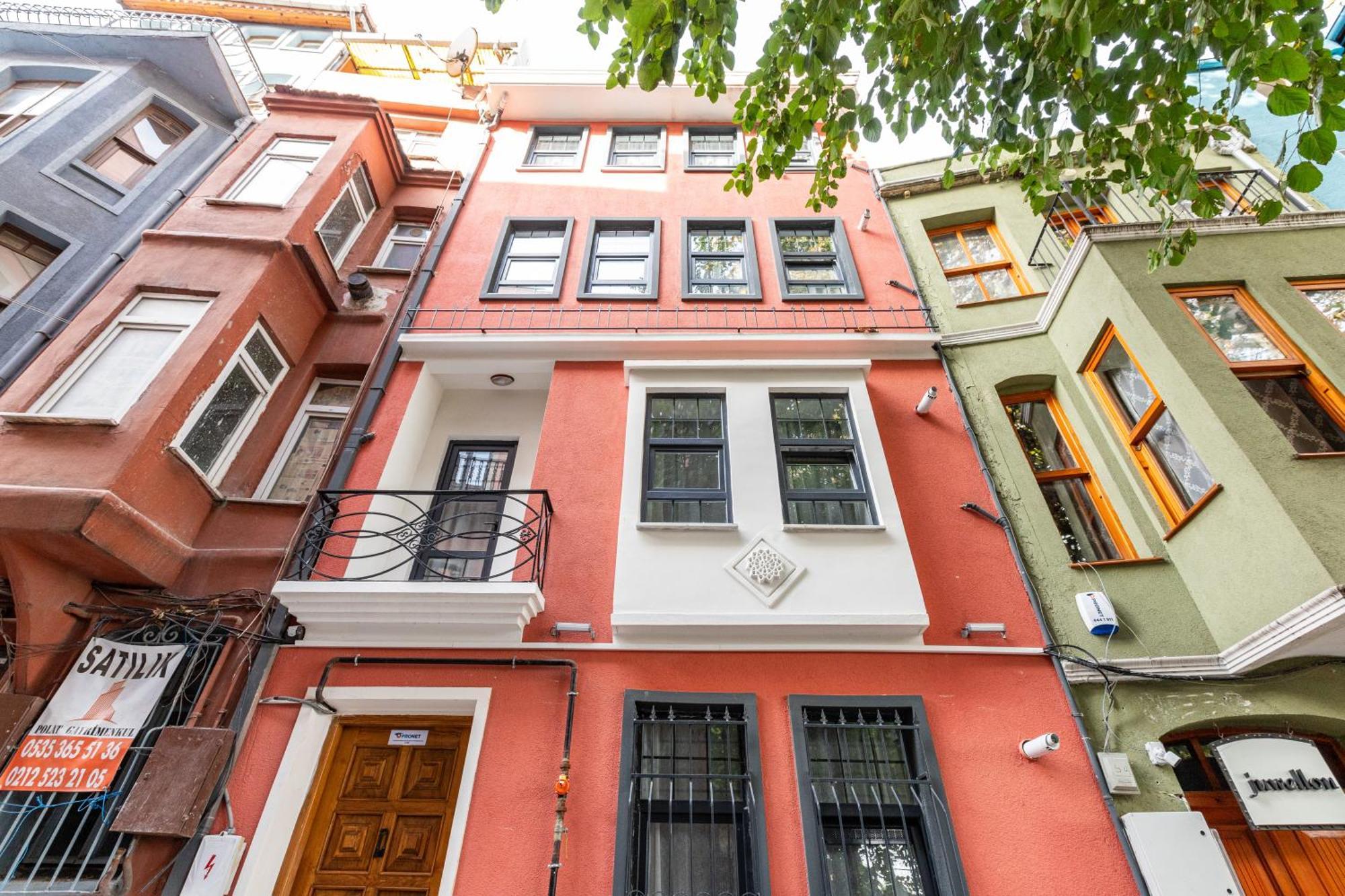 Red Suites Balat - Orange And Blue Istanbul Luaran gambar